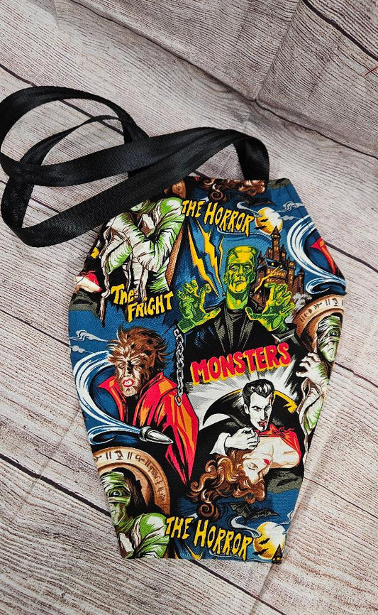 Movie Monsters Coffin Tote Bag