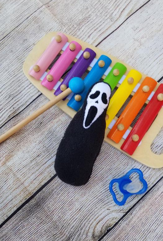 Ghostface Baby Rattle