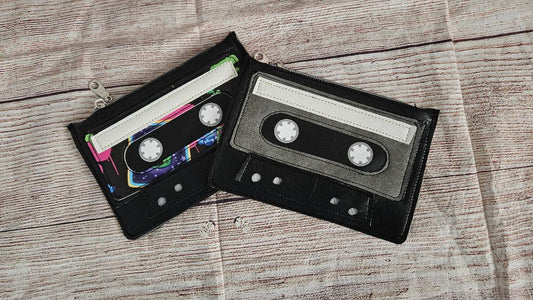 Mixed Tape Coin Purse