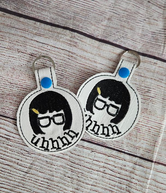 Uhhhh Glasses Keychain