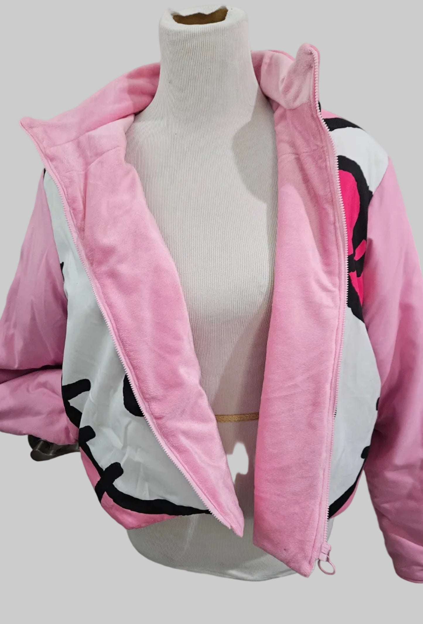 Cute Kitty Puffer Jacket