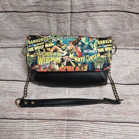Monsters Clutch Handbag