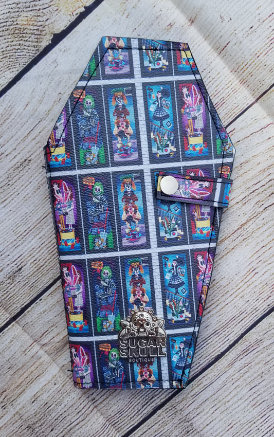 Haunted Beetle Mansion Coffin Wallet