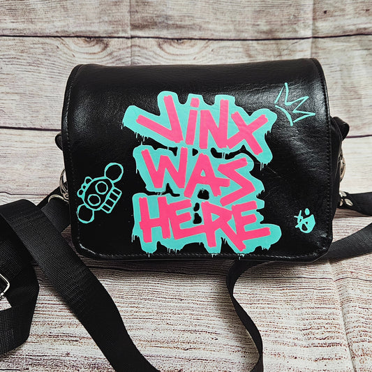 She Was Here Crossbody Bag